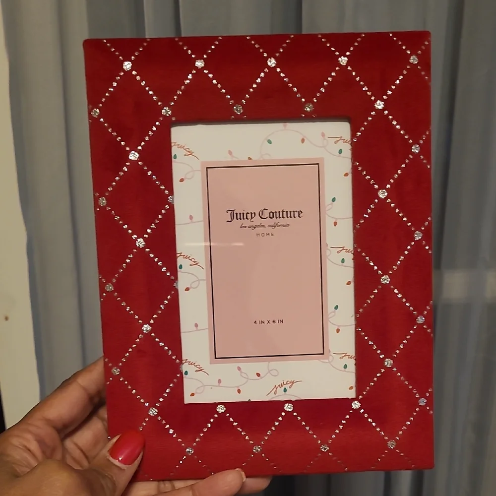 Juicy Couture Red Photo Frame - 4x6